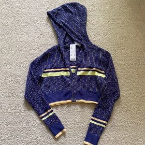 Urban Outfitters Cropped jacket with hood